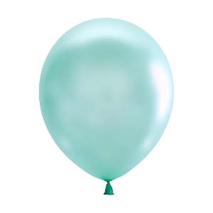 воздушные шары, M 9/23см Перламутр GREEN 075 100шт