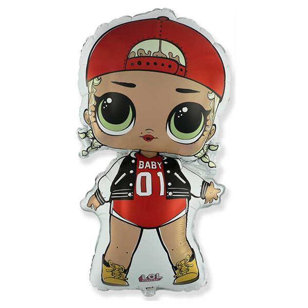 FM Фигура гр.11 И-454 Кукла LOL МС Свэг 85см X 44см шар фольгированный ( Flexmetal S.L., Испания )