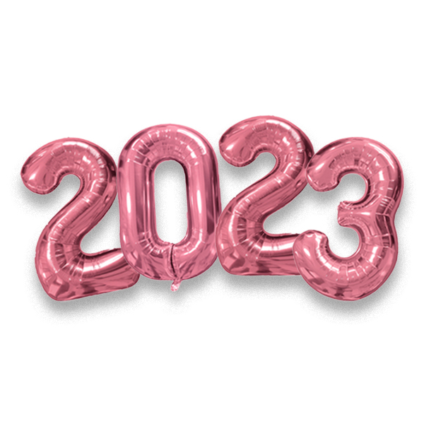 Y Фигура Цифры 2023 Rose Gold 40/102см шар фольга ( CHINA-BASE NINGBO, Китай )