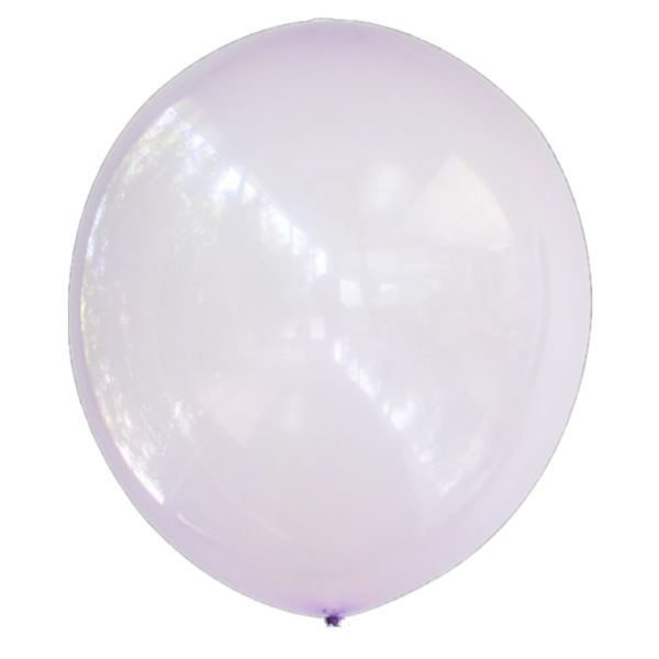 M 12/30см Кристалл Bubble PURPLE 249 50 шт шар латекс