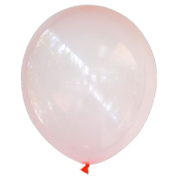 M 12/30см Кристалл Bubble CORAL 296 50 шт шар латекс