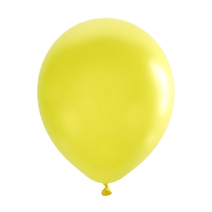 воздушные шары, M 5/13см Пастель YELLOW 001 100шт