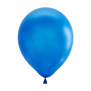 воздушные шары, M 5/13см Металлик BLUE 022 100шт