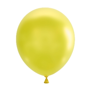 воздушные шары, M 5/13см Металлик YELLOW 021 100шт