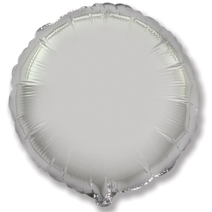 FM Шар фольга Круг SILVER 18/45см ( Flexmetal S.L., Испания )