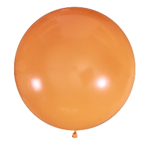 воздушные шары, большие воздушные шары, M 36/91см Пастель ORANGE 005 1шт шар латекс