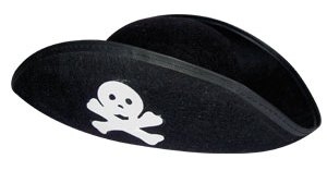 Шляпы, маски, Треуголка пиратская