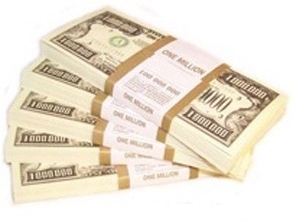 Свадебные аксессуары, FG Деньги для выкупа 1 млн $