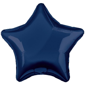 AU Звезда 214 Сапфир 19/50см шар фольга