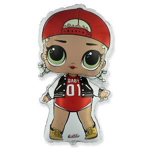 FM Фигура гр.11 И-454 Кукла LOL МС Свэг 85см X 44см шар фольгированный