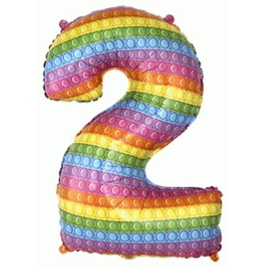 FM Фигура Цифра 2 POP IT 32/81см