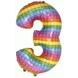 FM Фигура Цифра 3 POP IT 32/81см