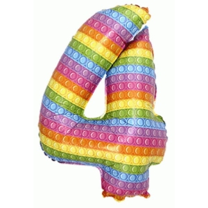 FM Фигура Цифра 4 POP IT 32/81см