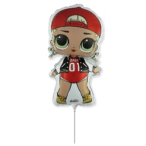 FM Мини Фигура И-457 Кукла LOL МС Свэг 18см X 31см шар фольгированный
