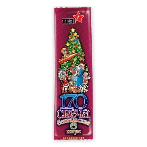 PIR 170мм Свеча Бенгальская 6шт