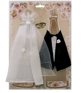 Свадебные аксессуары, Y Украшение на шампанское Жених и Невеста