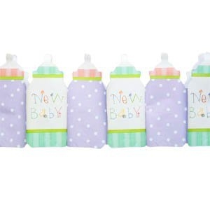 Q Бум укр Гирлянда Бутылочки 19х19,5см 3м G20142-P