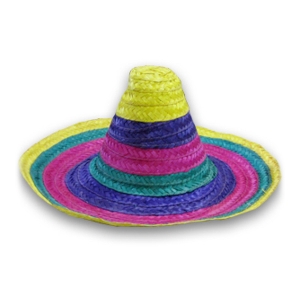 Шляпы, маски, Шляпа Сомбреро цветная