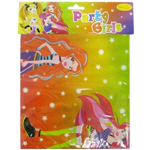 140см X 180см Скатерть полиэтиленовая Party Girls
