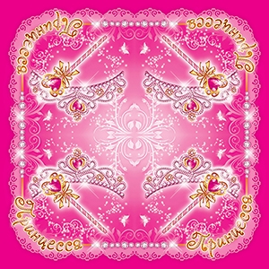 Коллекции Праздничной одноразовой посуды, колпачки, язычки-гудки. Коллекции одноразовой посуды. F 33см X 33см Салфетки Моя Принцесса 12шт