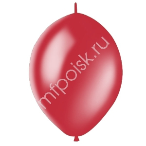 воздушные шары, шары линкинги, M 12/30см Шар LINKING Декоратор CHERRY RED 50шт шар латекс