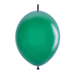 M 12/30см Шар LINKING Декоратор EMERALD GREEN 50шт шар латекс ( Latex Occidental, Мексика )