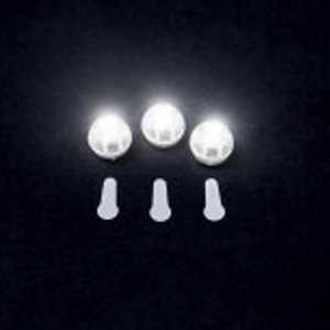 TP Светодиод круглый белый 20шт