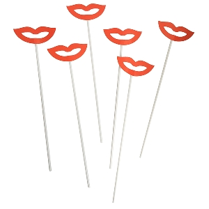 Y Набор для фотосессии Губы 6шт