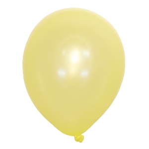 M 12/30см Металлик LEMON YELLOW 034 100шт шар латекс