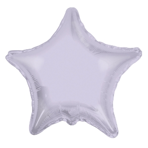 K Звезда LIGHT LILAC 18/45см шар фольга