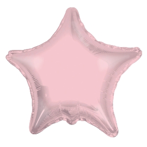 K Звезда LIGHT PINK 18/45см шар фольга