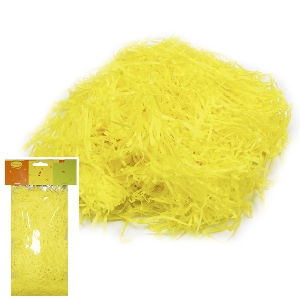 Y Декоративный бумажный наполнитель желтый 30г