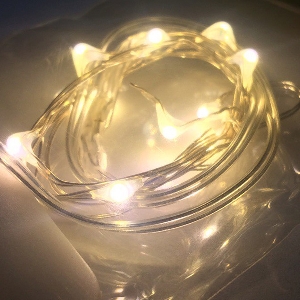 Y Светодиодная нить золотая 3м