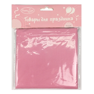 Y Скатерть полиэтиленовая Pink 121см X 183см. Производитель Китай.