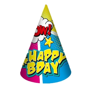 PR Колпачок Комиксы #HappyBday 6шт