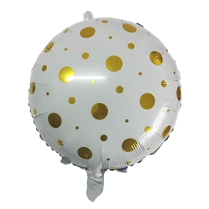 Y Круг 54 White Конфетти Gold 18/45см