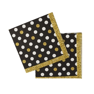 P 24см X 24см Салфетки Happy Birthday Голливуд 12шт