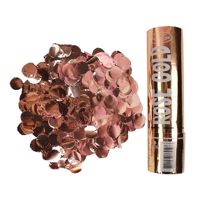 AC 20см Пневмохлопушка Rose Gold конфетти