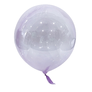 Y 18 Шар-сфера Bubble Purple 1шт