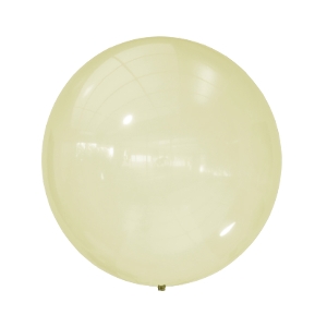 M 24/61см Кристалл Bubble YELLOW 241 1шт шар латекс