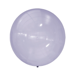 M 24/61см Кристалл Bubble PURPLE 249 1шт шар латекс
