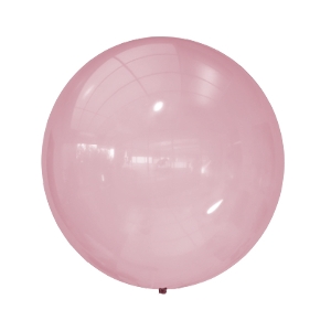M 24/61см Кристалл Bubble CORAL 296 1шт шар латекс