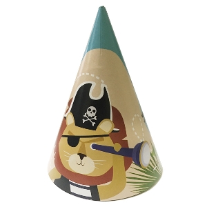 PR Колпачок Пираты С Днем Рождения! 6шт