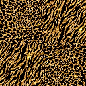 P Салфетки Wild Party 33см X 33см 12шт