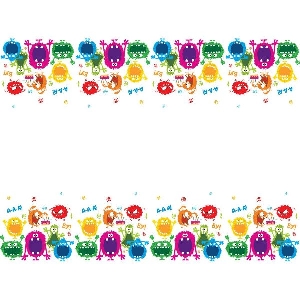 P Скатерть полиэтиленовая Монстрики 110см X 180см