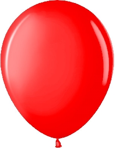 ML 12/30см Пастель  RED 100шт шар латекс. Волна веселья Малайзия