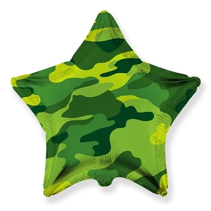 FM Звезда И-454 Милитари 18/45см шар фольга