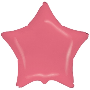 FM Звезда Пастель Red 18/45см шар фольга