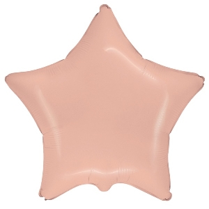 FM Звезда Пастель Light Orange 18/45см шар фольга