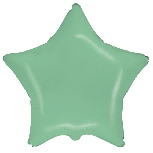 FM Звезда Пастель Mint 18/45см шар фольга